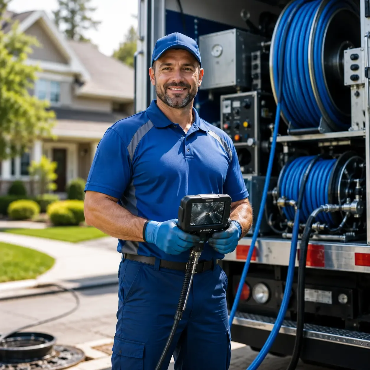 Local outdoor drain cleaning specialists in Durham, CT